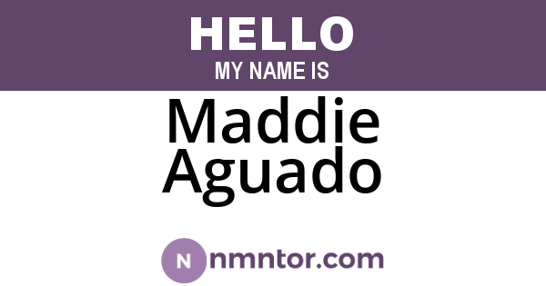 Maddie Aguado