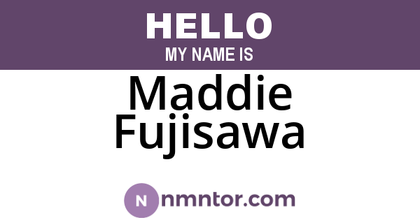 Maddie Fujisawa