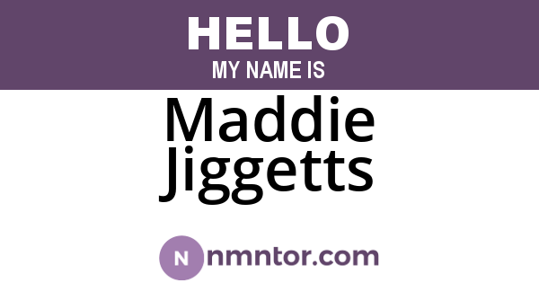 Maddie Jiggetts