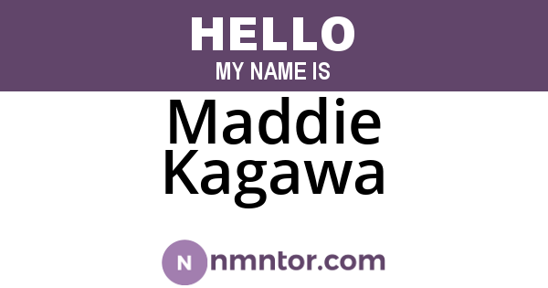 Maddie Kagawa