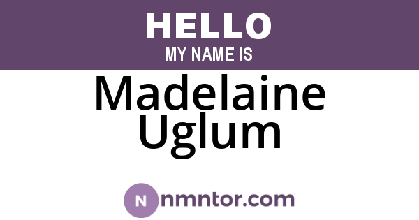 Madelaine Uglum