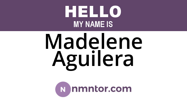Madelene Aguilera