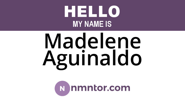Madelene Aguinaldo
