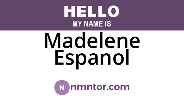 Madelene Espanol