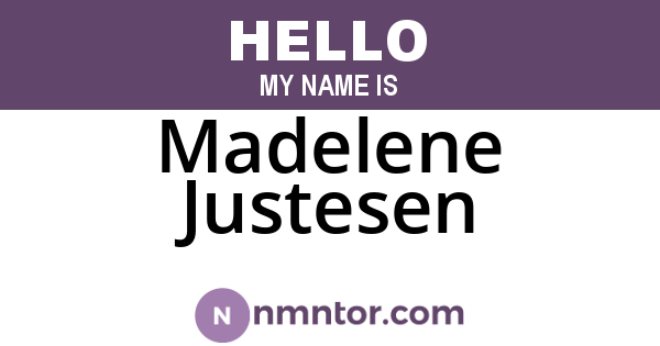 Madelene Justesen