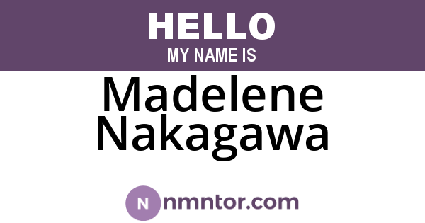 Madelene Nakagawa