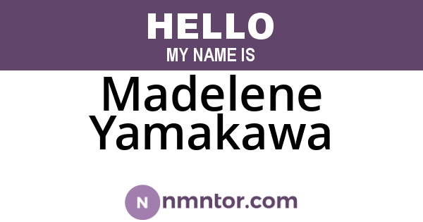 Madelene Yamakawa