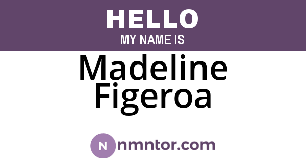 Madeline Figeroa