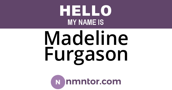 Madeline Furgason