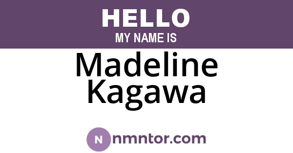 Madeline Kagawa