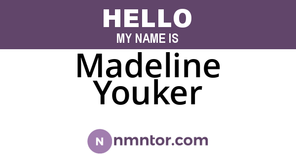 Madeline Youker