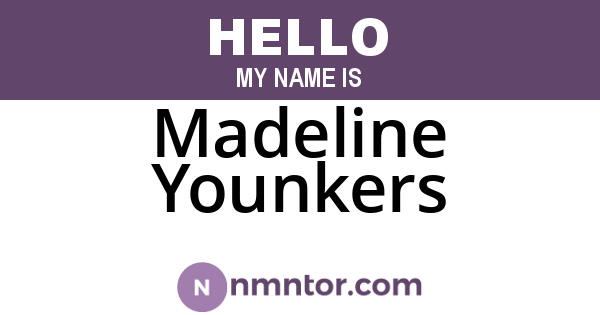 Madeline Younkers