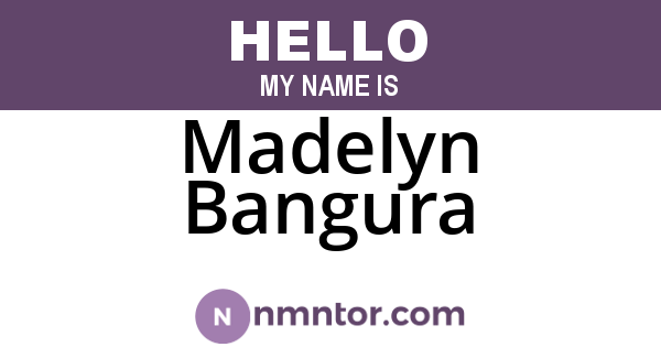Madelyn Bangura