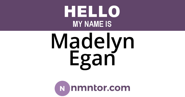 Madelyn Egan