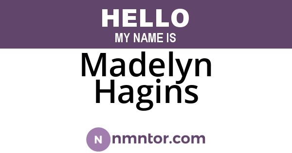 Madelyn Hagins