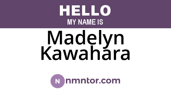 Madelyn Kawahara