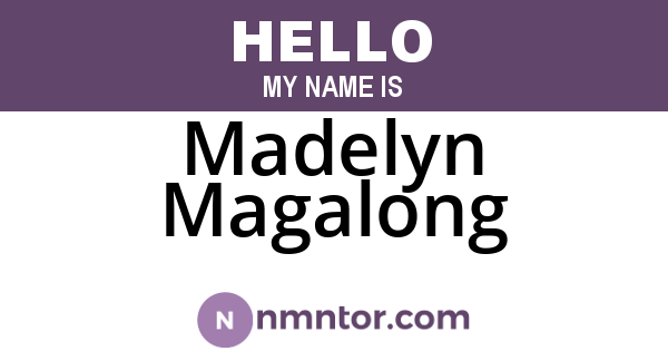 Madelyn Magalong