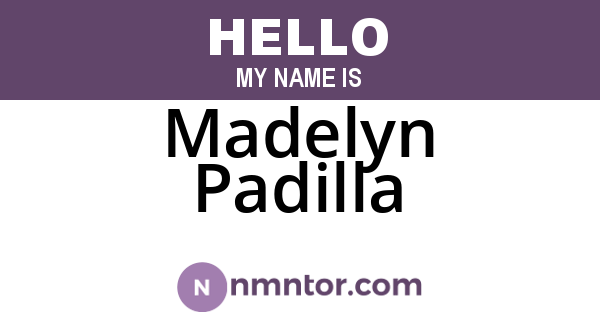 Madelyn Padilla