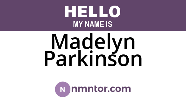 Madelyn Parkinson