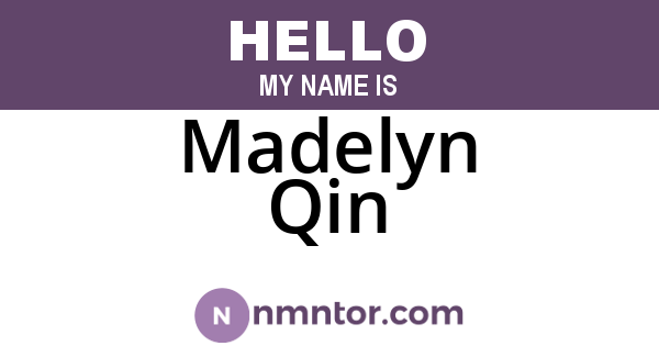 Madelyn Qin
