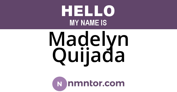 Madelyn Quijada