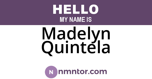 Madelyn Quintela