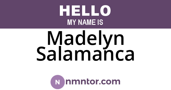 Madelyn Salamanca
