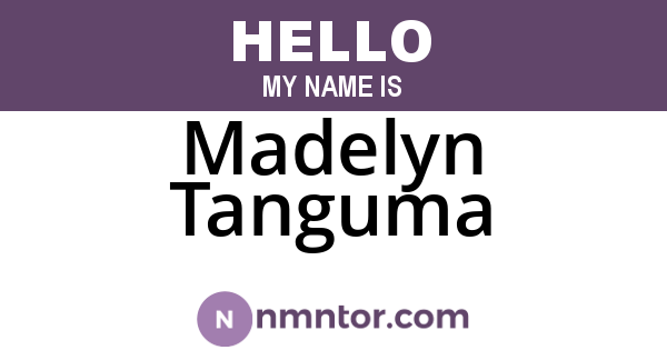 Madelyn Tanguma