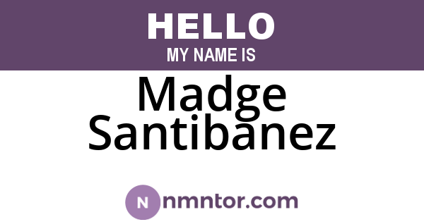 Madge Santibanez