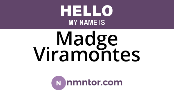 Madge Viramontes