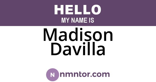 Madison Davilla