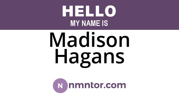 Madison Hagans