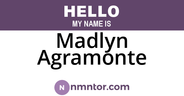 Madlyn Agramonte