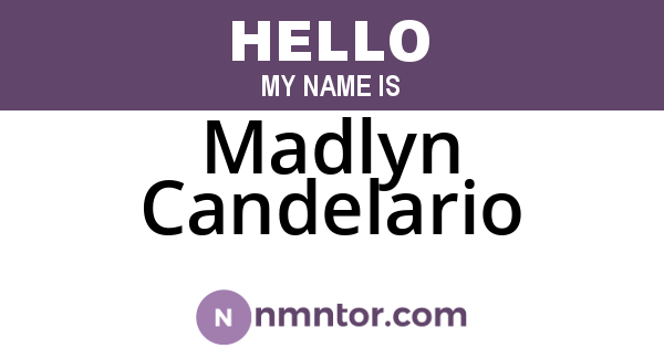 Madlyn Candelario