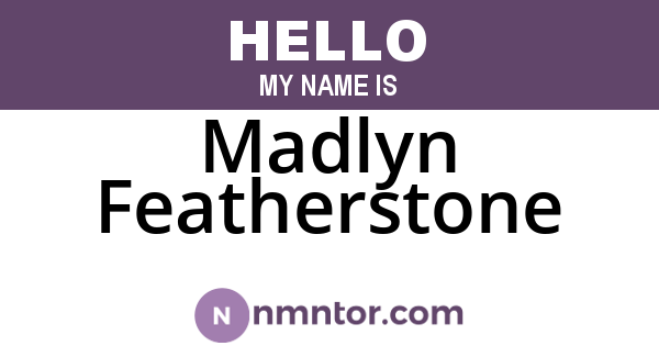 Madlyn Featherstone