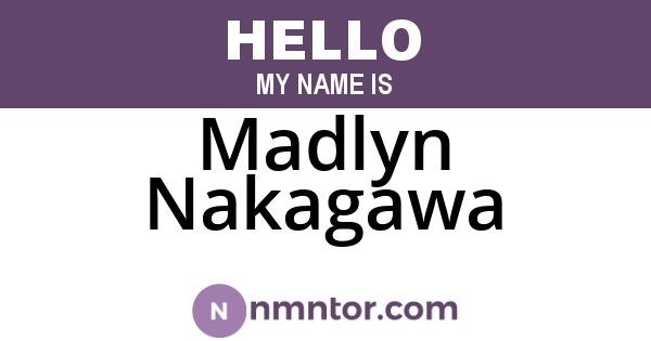 Madlyn Nakagawa