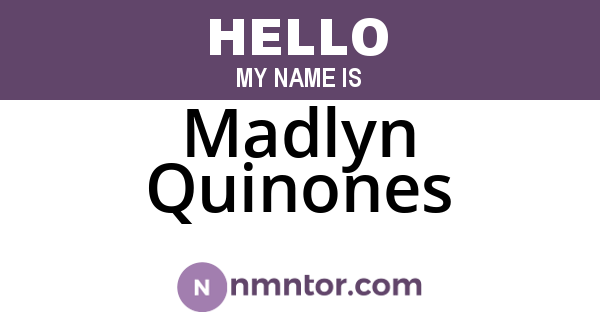 Madlyn Quinones