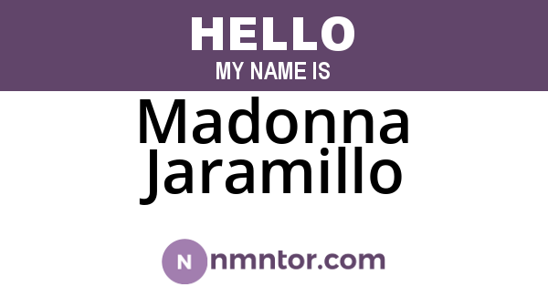 Madonna Jaramillo
