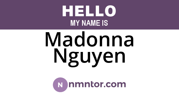 Madonna Nguyen
