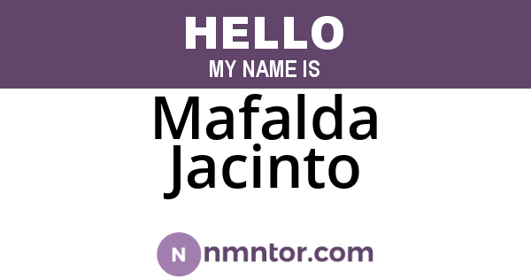 Mafalda Jacinto