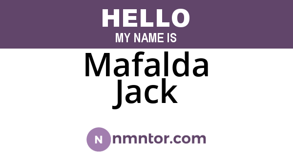 Mafalda Jack