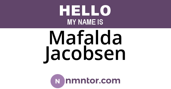 Mafalda Jacobsen