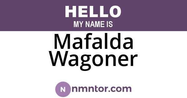 Mafalda Wagoner
