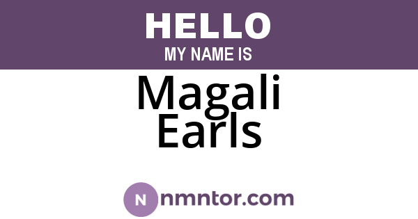 Magali Earls