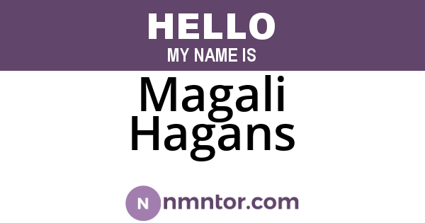 Magali Hagans