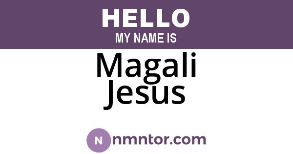 Magali Jesus