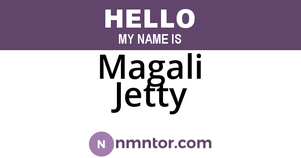 Magali Jetty