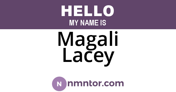 Magali Lacey