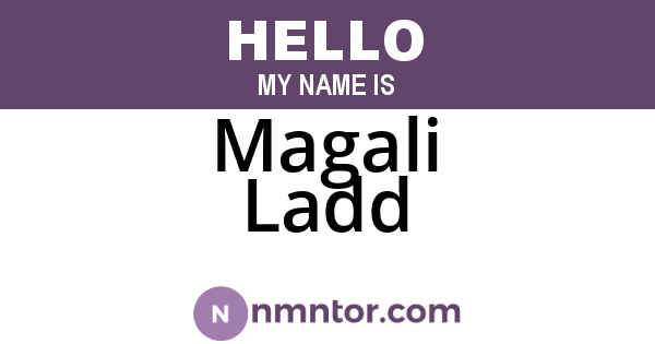 Magali Ladd