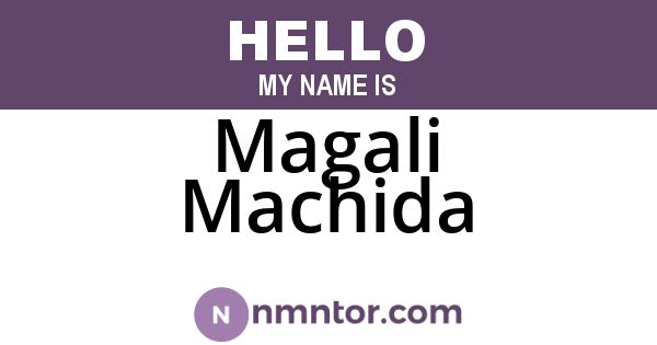 Magali Machida
